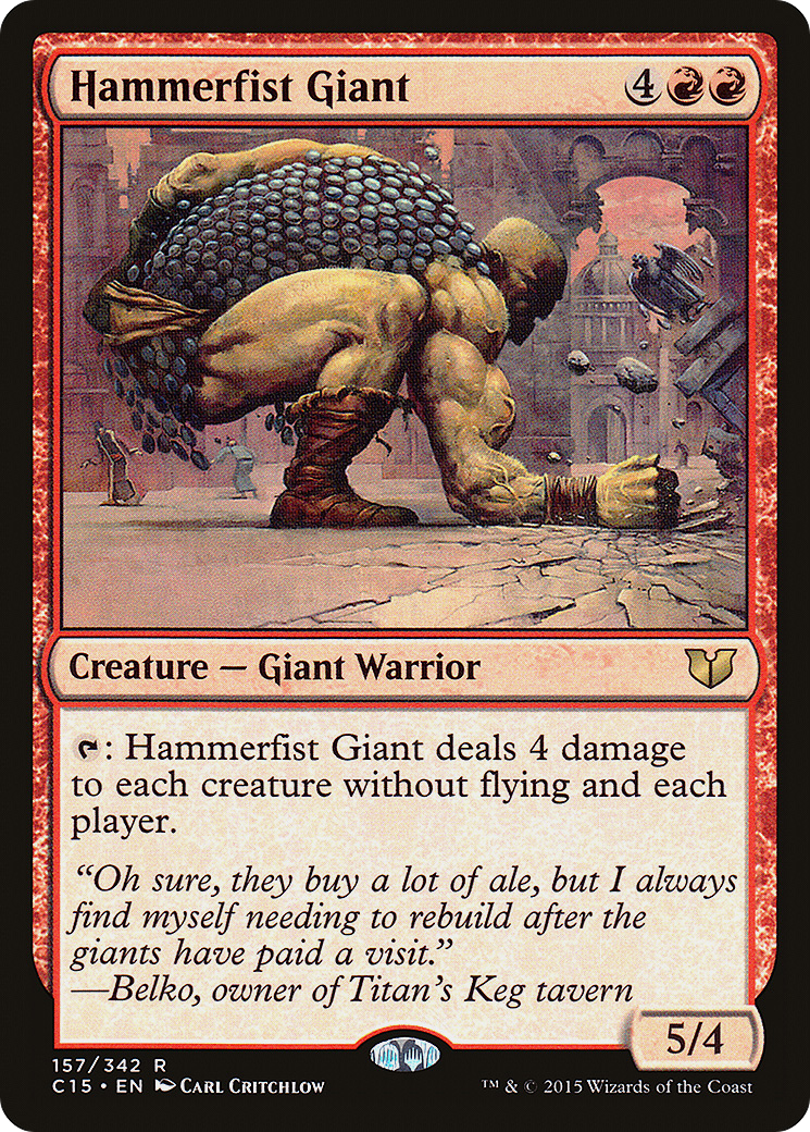 Hammerfist Giant (C15-157) [Commander 2015]