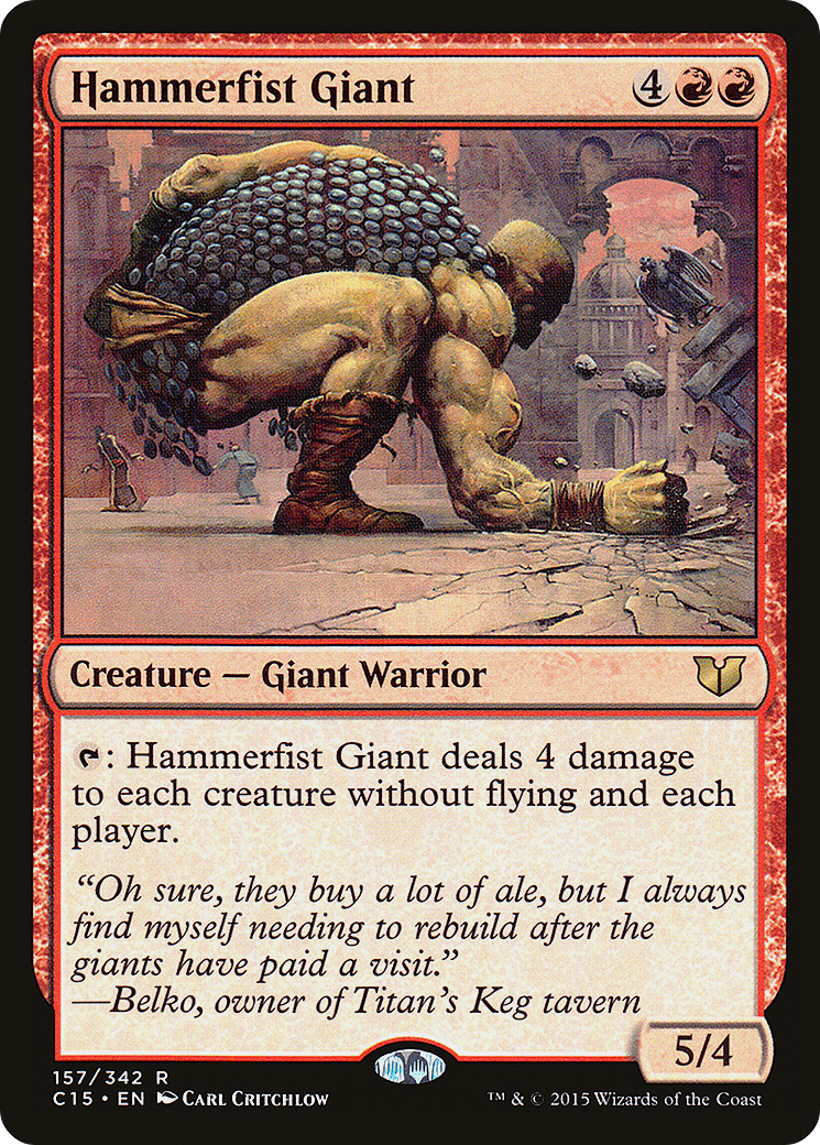 Hammerfist Giant (C15-157) [Commander 2015]