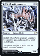 Selfless Glyphweaver (PRE-157S) [Strixhaven: School of Mages Promos] Foil
