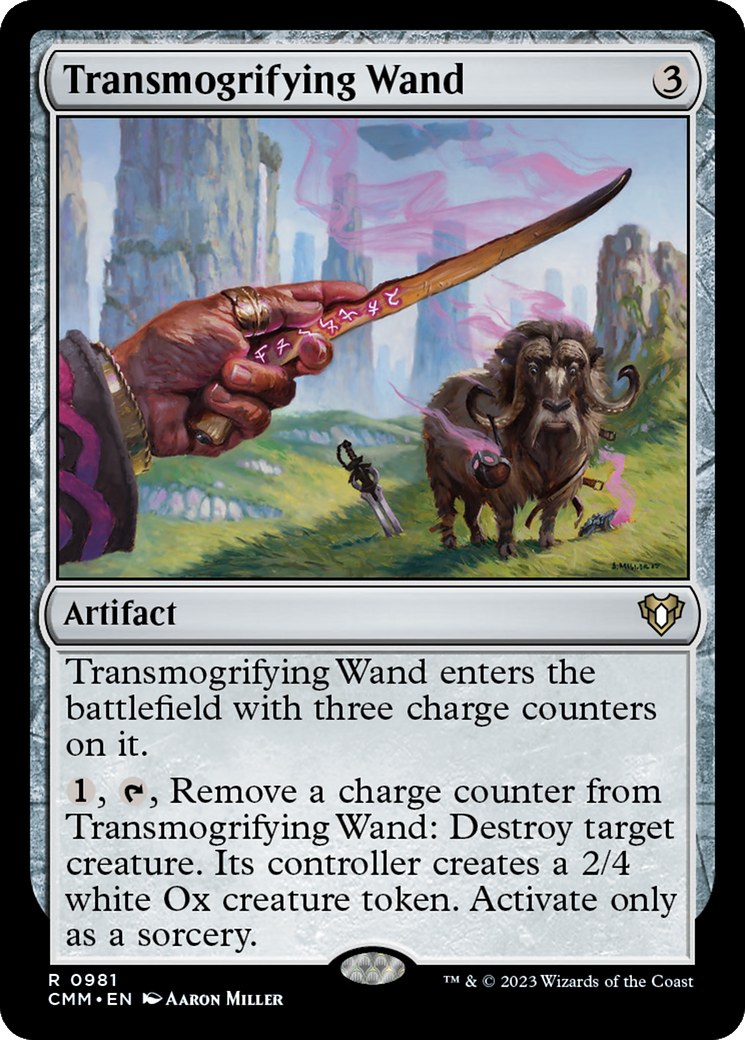 Transmogrifying Wand (CMM-981) [Commander Masters]