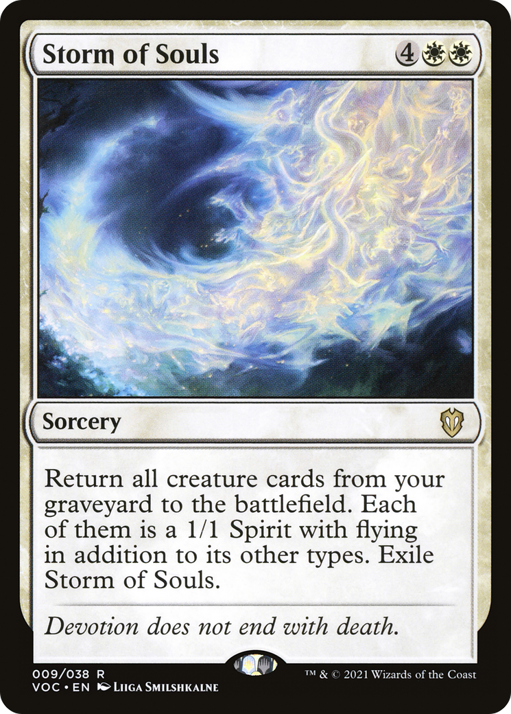 Storm of Souls (VOC-009) [Crimson Vow Commander]