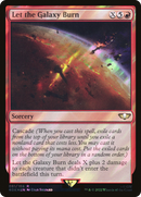 Let the Galaxy Burn (Surge Foil) (40K-081) [Warhammer 40,000 Commander] Foil