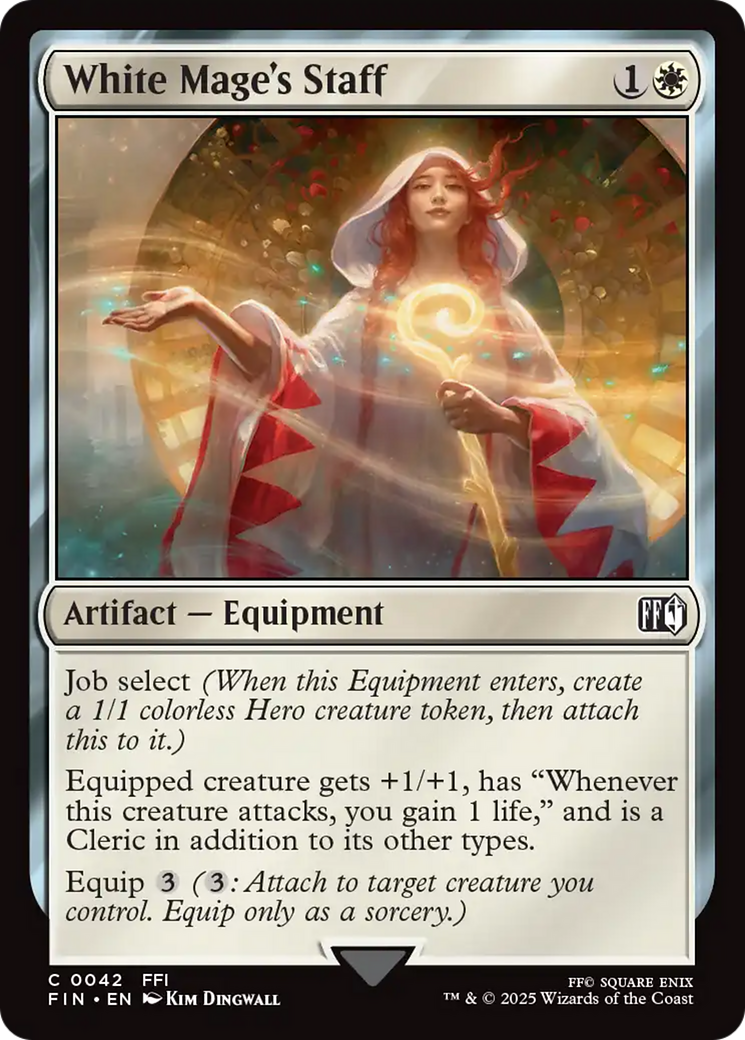 White Mage's Staff (FIN-042) [FINAL FANTASY] Foil