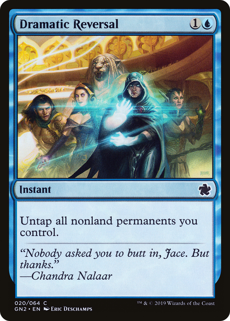 Dramatic Reversal (GN2-020) [Game Night 2019]