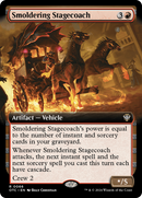 Smoldering Stagecoach (OTC-066) [Outlaws of Thunder Junction Commander]: (Extended Art) Foil