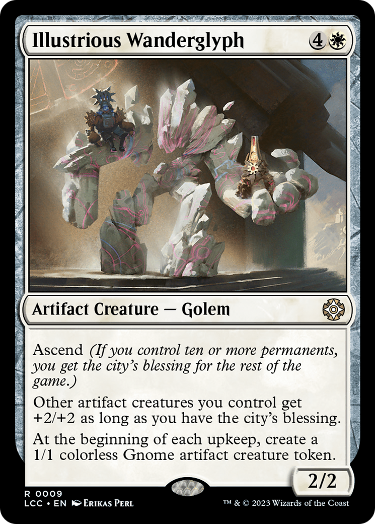 Illustrious Wanderglyph (LCC-009) [The Lost Caverns of Ixalan Commander]