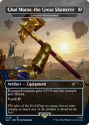 Ghal Maraz, the Great Shatterer - Loxodon Warhammer (Borderless) (SLD-1034) (Borderless) [Secret Lair Drop]