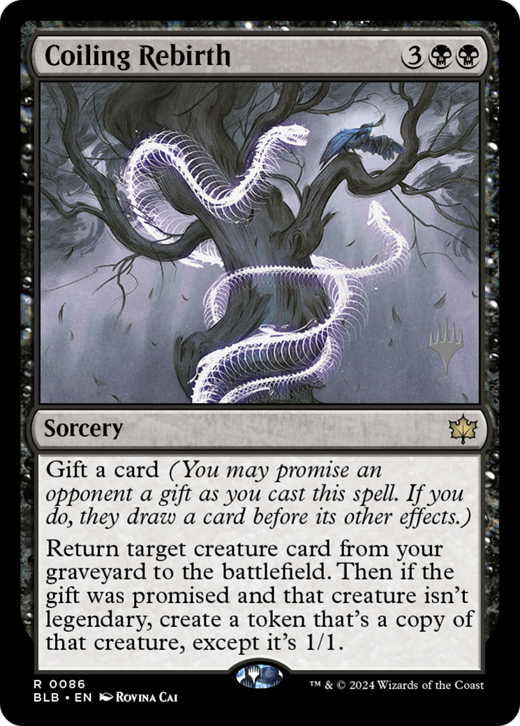 Coiling Rebirth (PPBLB-86P) [Bloomburrow Promos]
