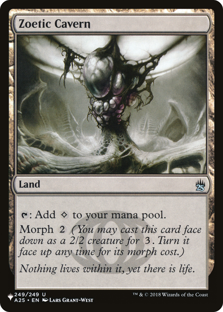 Zoetic Cavern (LIST-A25-249) [The List]