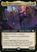 Urza, Chief Artificer (Extended Art) (BRC-049) [The Brothers' War Commander]