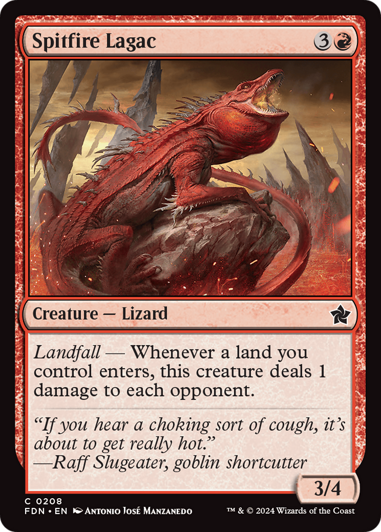 Spitfire Lagac (FDN-208) [Foundations] Foil