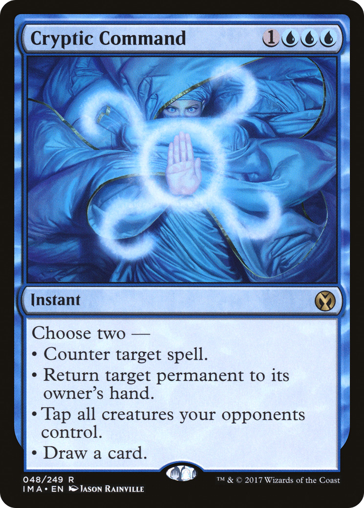 Cryptic Command (IMA-048) [Iconic Masters] Foil