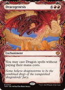 Dracogenesis (TDM-300) [Tarkir: Dragonstorm]: (Showcase, enchantment) Foil