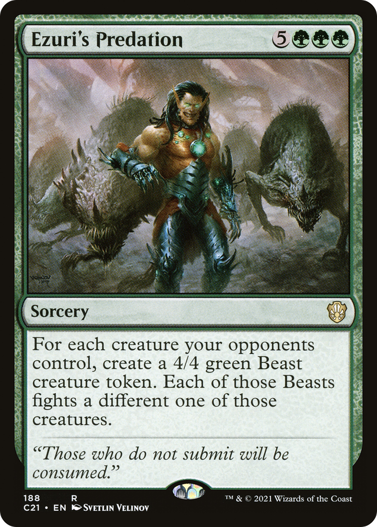 Ezuri's Predation (C21-188) [Commander 2021]