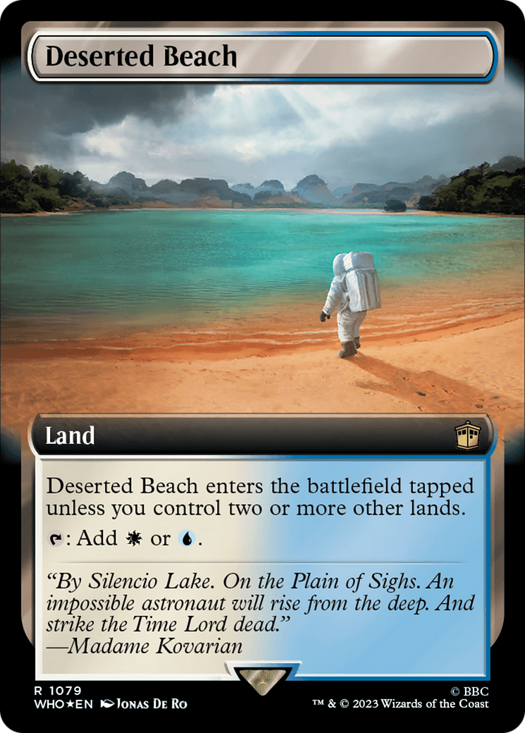 Deserted Beach (WHO-1079) [Doctor Who]: (Extended Art) Foil