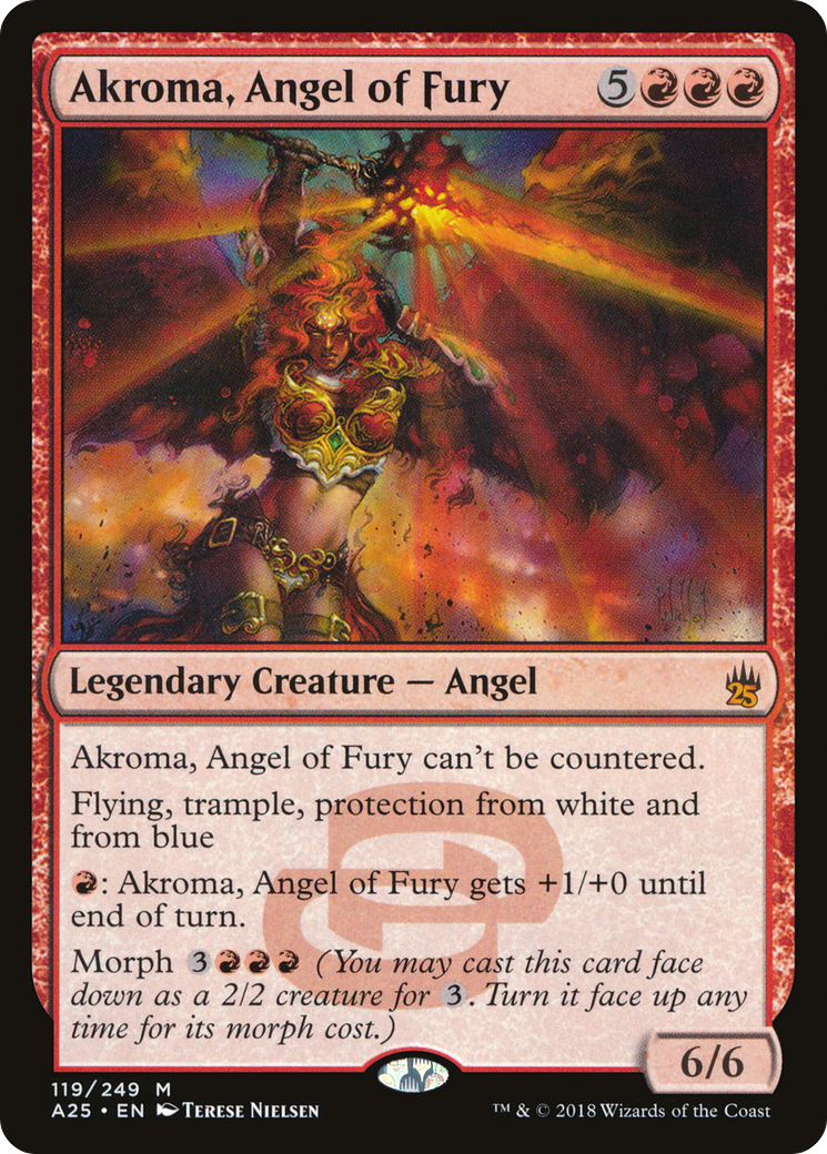 Akroma, Angel of Fury (A25-119) [Masters 25]