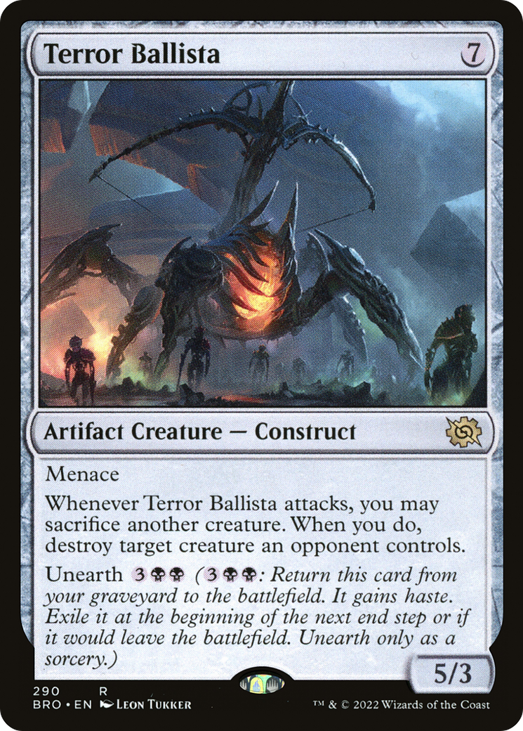 Terror Ballista (BRO-290) [The Brothers' War]