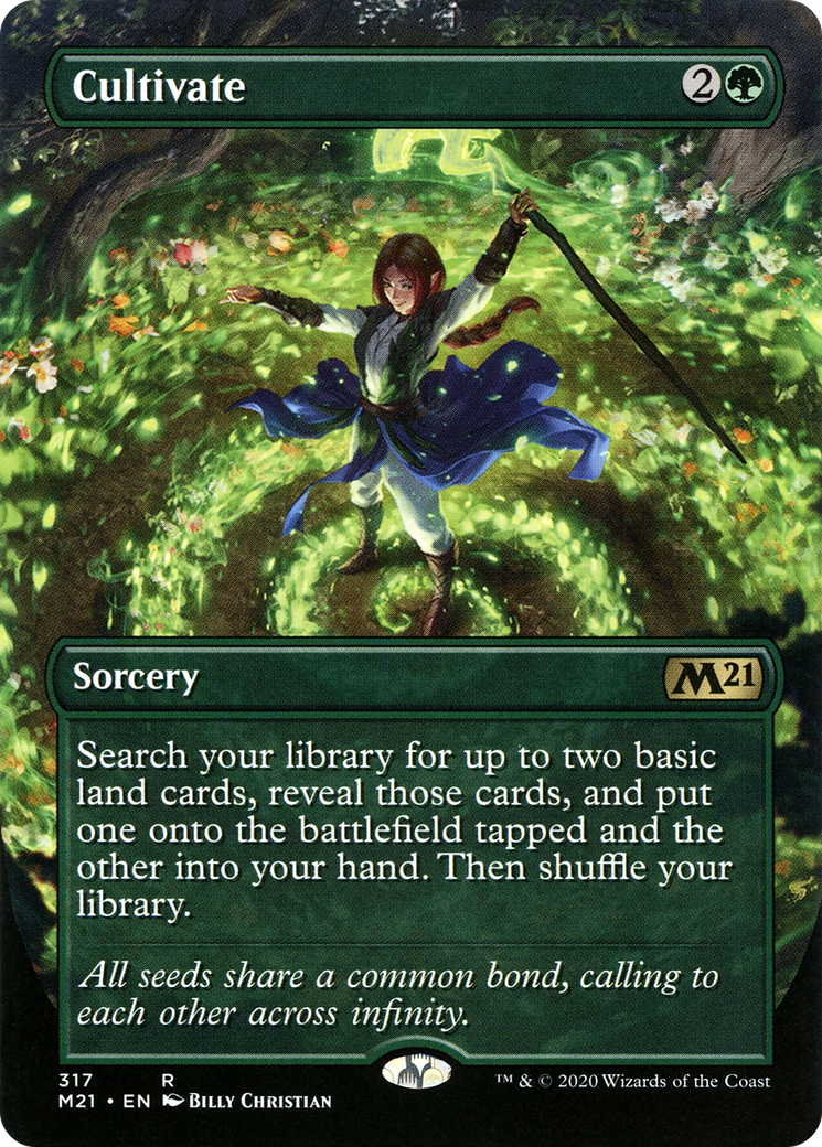 Cultivate (M21-317) [Core Set 2021] (Borderless)