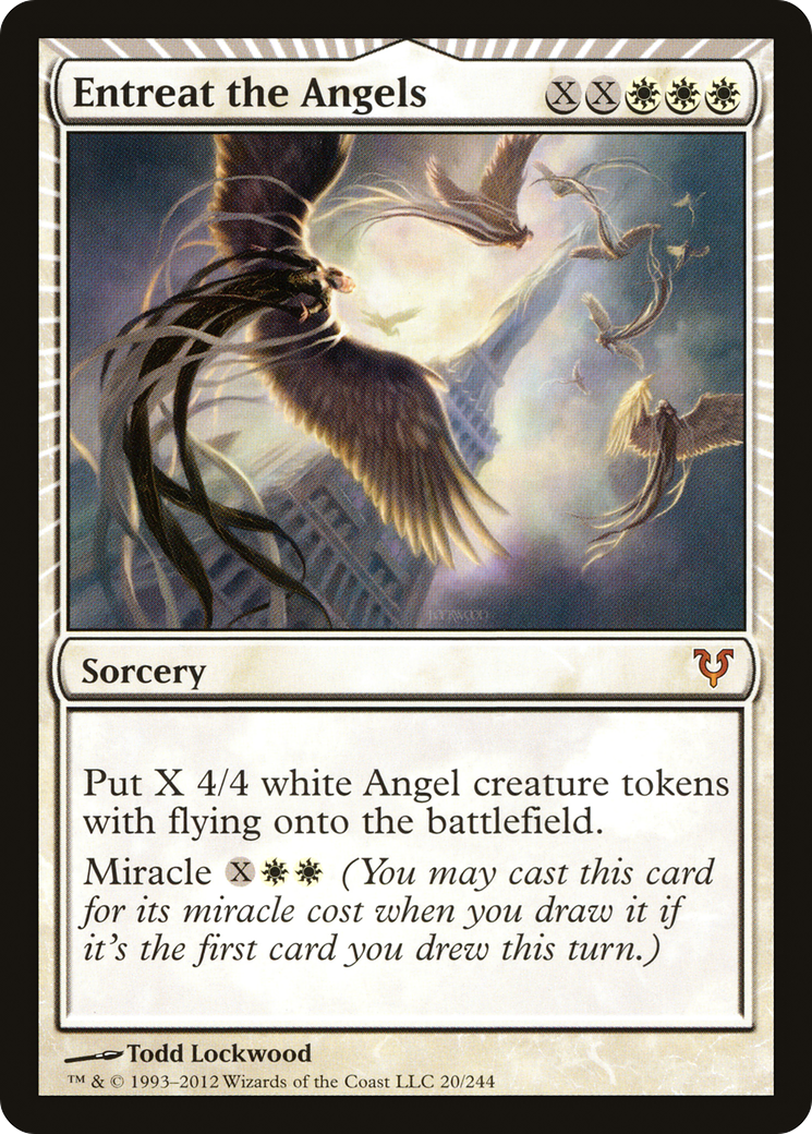 Entreat the Angels (AVR-020) [Avacyn Restored]: (miracle)