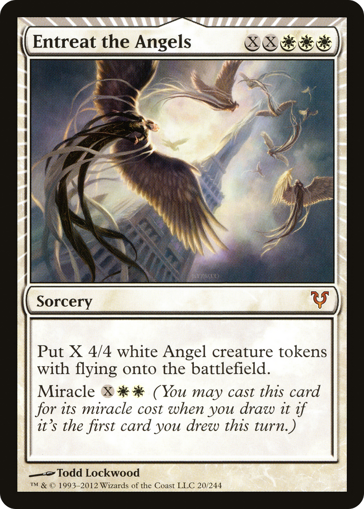 Entreat the Angels (AVR-020) [Avacyn Restored]
