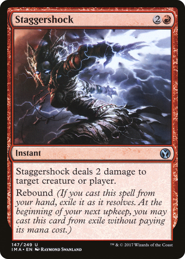 Staggershock (IMA-147) [Iconic Masters] Foil