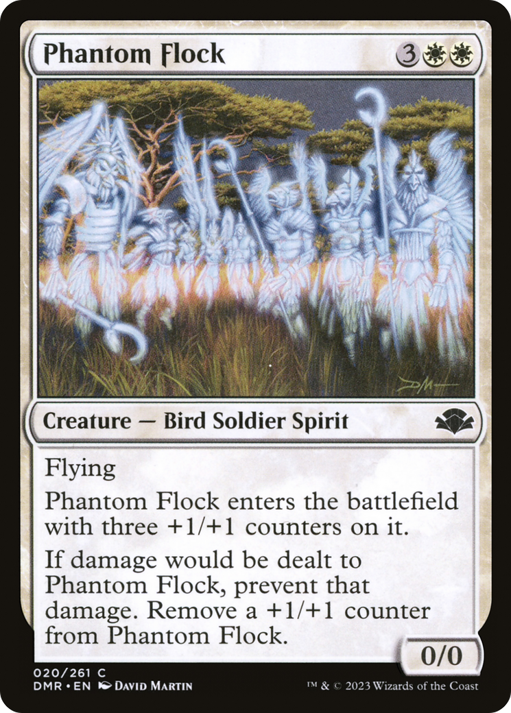 Phantom Flock (DMR-020) [Dominaria Remastered] Foil