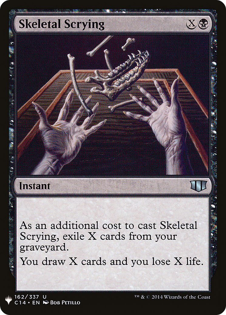 Skeletal Scrying (LIST-C14-162) [The List]