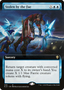 Stolen by the Fae (Extended Art) (ELD-348) [Throne of Eldraine]