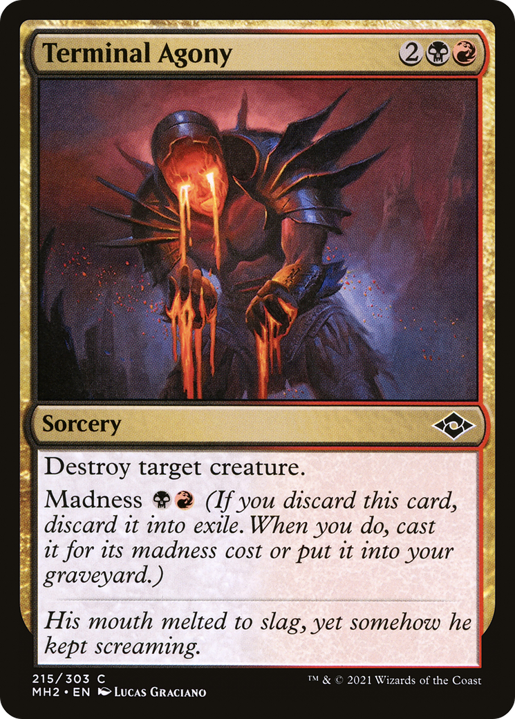 Terminal Agony (MH2-215) [Modern Horizons 2]