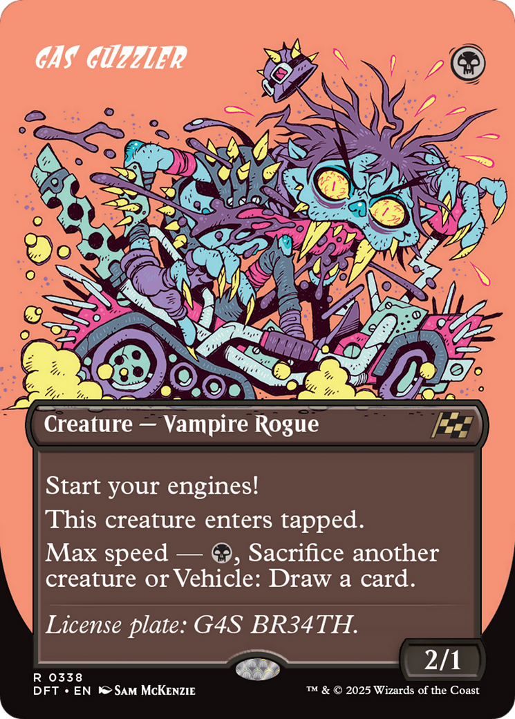 Gas Guzzler (DFT-338) [Aetherdrift] (Borderless) Foil