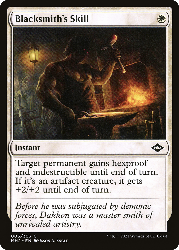 Blacksmith's Skill (MH2-006) [Modern Horizons 2]
