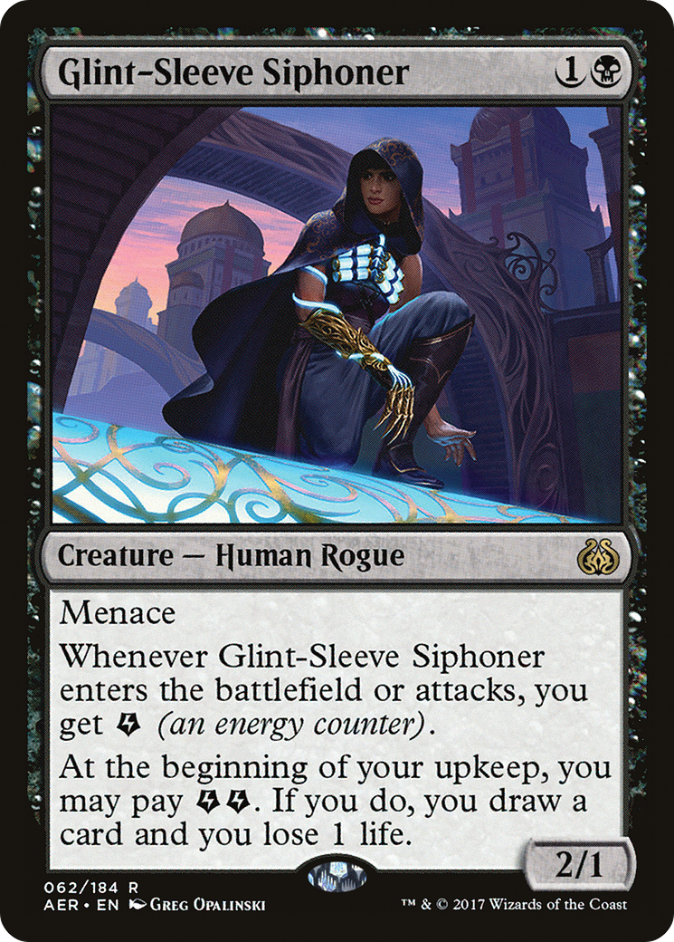 Glint-Sleeve Siphoner (AER-062) [Aether Revolt] Foil