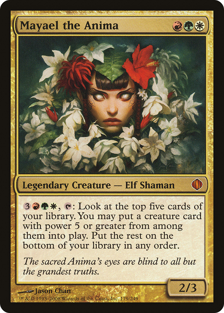 Mayael the Anima (ALA-179) [Shards of Alara]