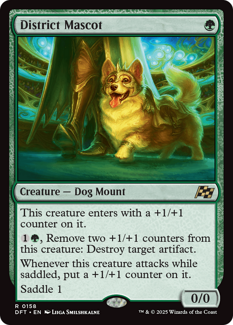 District Mascot (DFT-158) [Aetherdrift] Foil