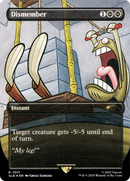 Dismember (SLD-7011) [Secret Lair Drop] (Borderless) Foil