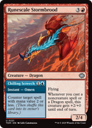 Runescale Stormbrood // Chilling Screech (TDM-221) [Tarkir: Dragonstorm]