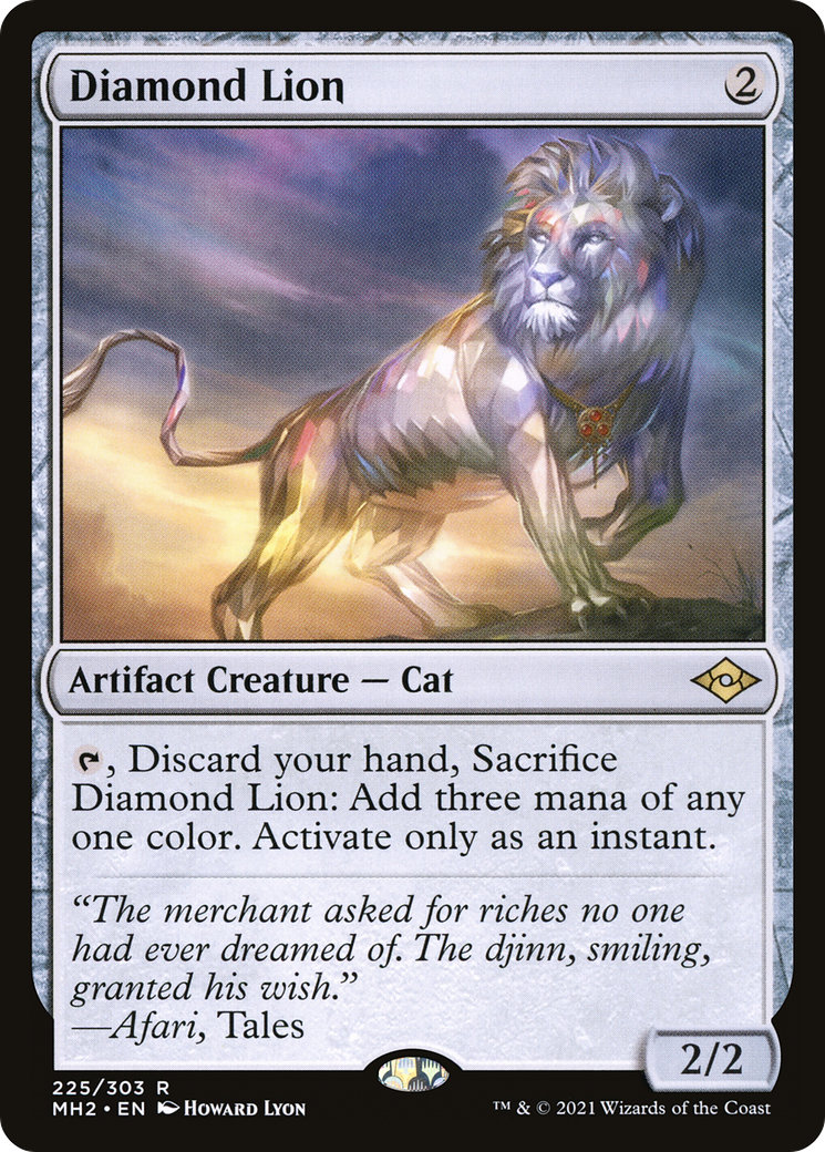 Diamond Lion (MH2-225) [Modern Horizons 2]