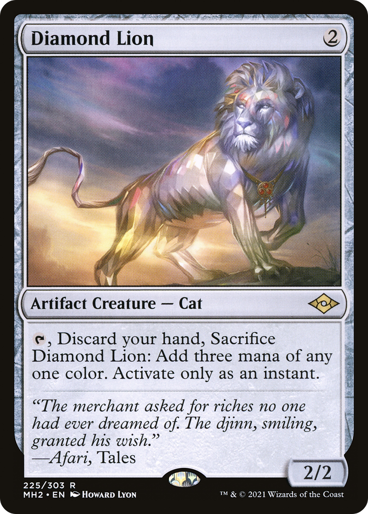 Diamond Lion (MH2-225) [Modern Horizons 2]