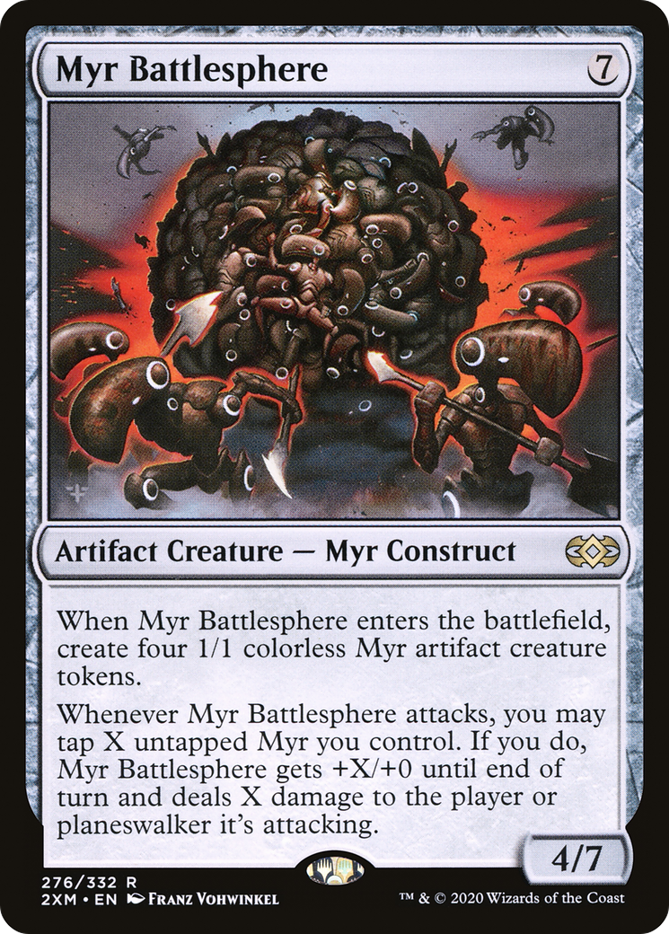 Myr Battlesphere (2XM-276) [Double Masters]
