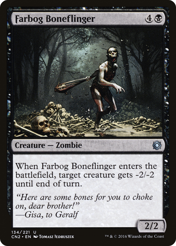 Farbog Boneflinger (CN2-134) [Conspiracy: Take the Crown]