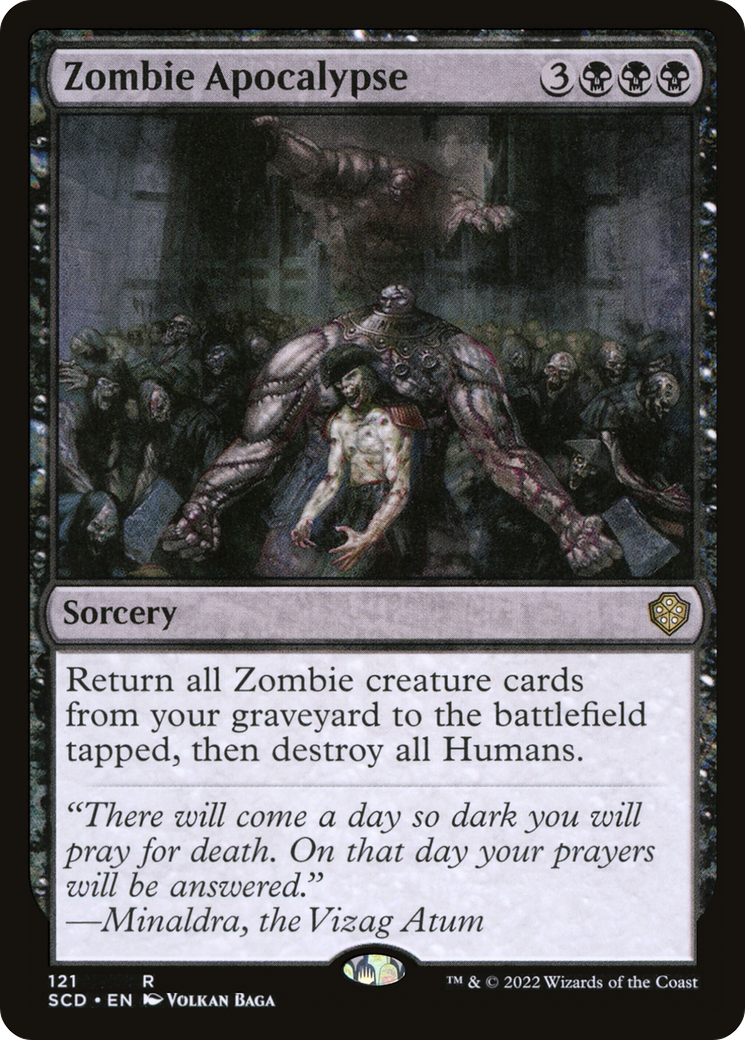 Zombie Apocalypse (SCD-121) [Starter Commander Decks]