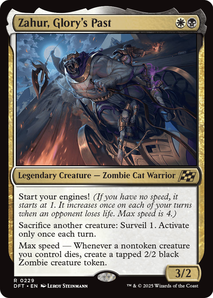 Zahur, Glory's Past (DFT-229) [Aetherdrift]