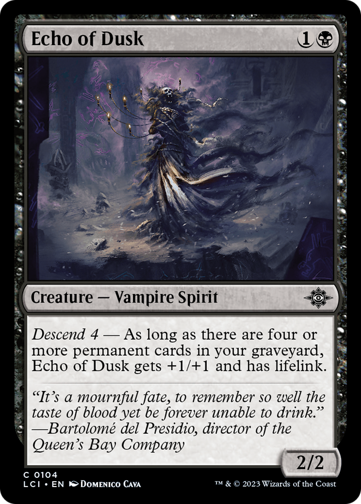Echo of Dusk (LCI-104) [The Lost Caverns of Ixalan]
