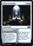 Virtue of Loyalty // Ardenvale Fealty (PRE-38S) [Wilds of Eldraine Promos] Foil