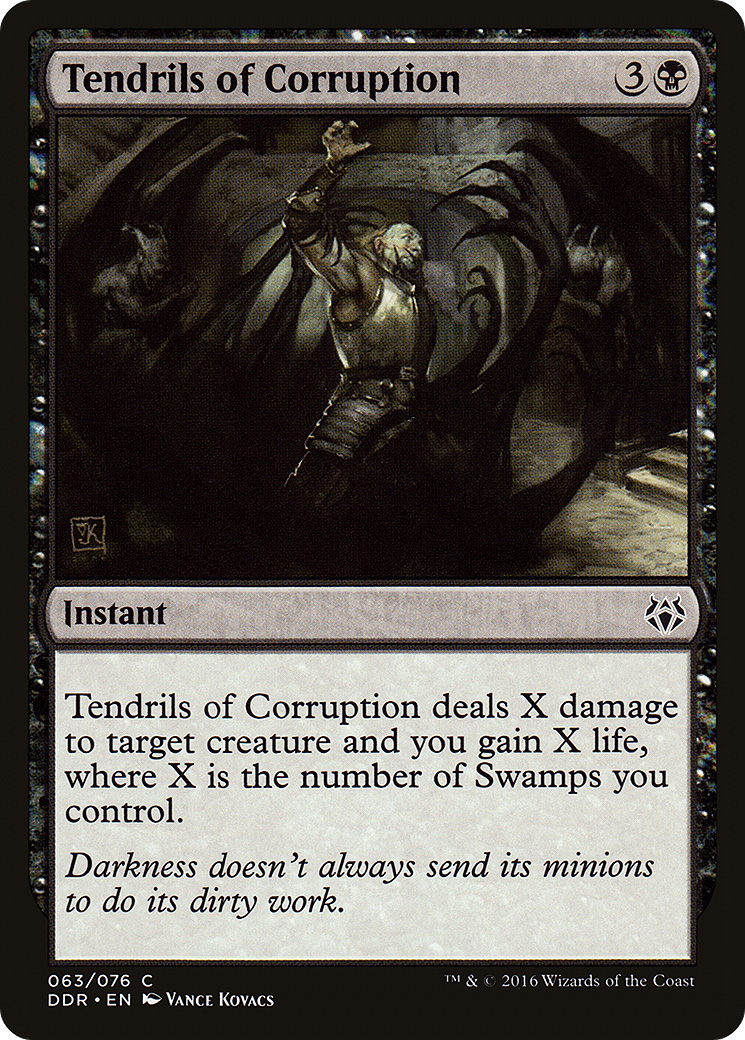 Tendrils of Corruption (DDR-063) [Duel Decks: Nissa vs. Ob Nixilis]