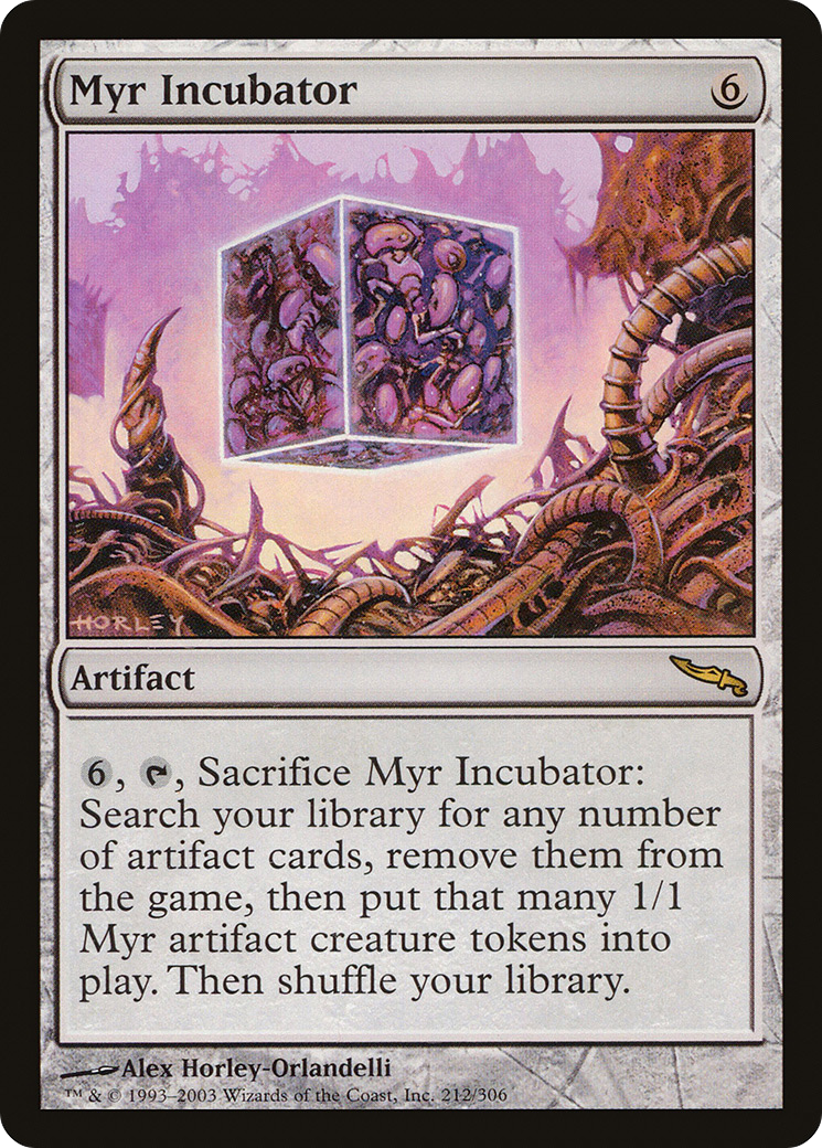 Myr Incubator (MRD-212) [Mirrodin]