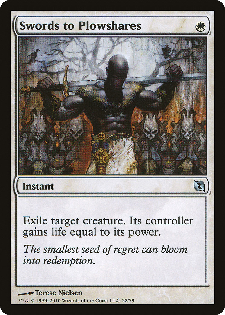 Swords to Plowshares (DDF-022) [Duel Decks: Elspeth vs. Tezzeret]