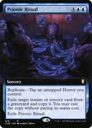 Psionic Ritual (Extended Art) (CLB-618) [Commander Legends: Battle for Baldur's Gate]