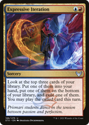 Expressive Iteration (STX-186) [Strixhaven: School of Mages] Foil