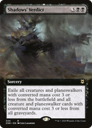 Shadows' Verdict (Extended Art) (ZNR-344) [Zendikar Rising]